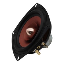 1pcs 4" inch 8Ohms 25W Full Range Speaker Woofer Fever Audio Stereo Loudspeaker