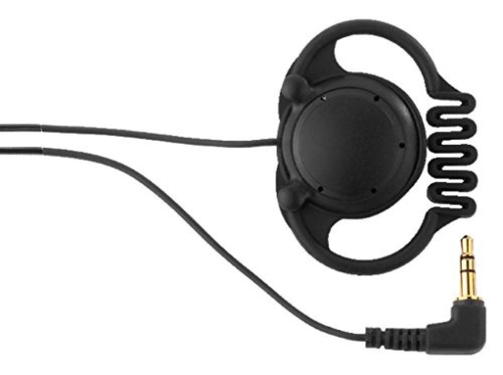 Monacor ES-16 Nero Circumaurale Aggancio cuffia - NUOVO