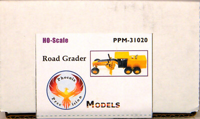 NEW HO Phoenix Precision Models #31020 3D Printed Road Grader Kit