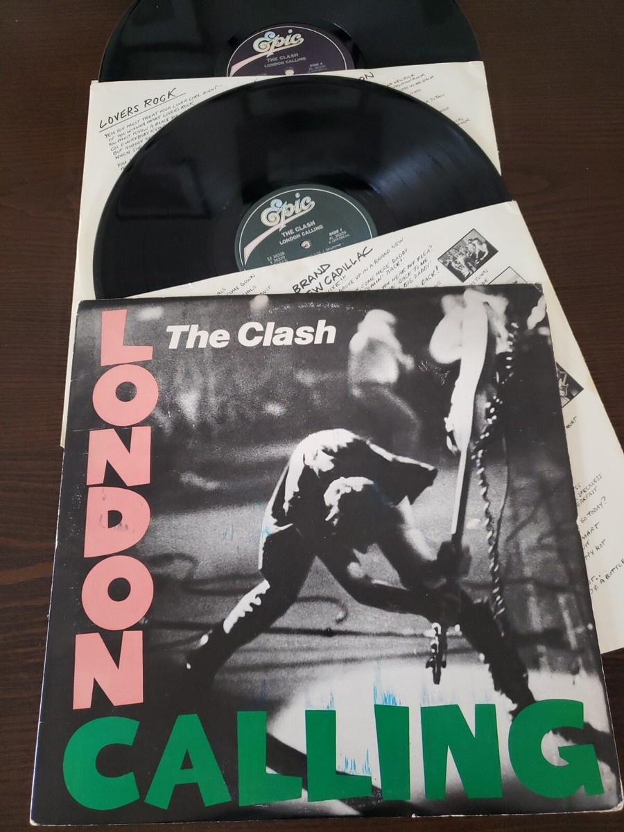 The Clash - London Calling -VG/VG 1980 Punk Rock Epic E2