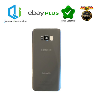 Original Samsung Galaxy S8+ PLUS SM-G955F Akkudeckel Backcover Silber A+ wie Neu