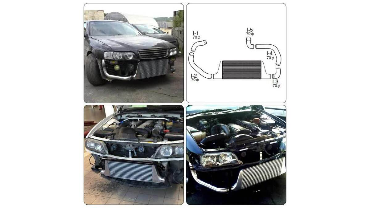 Intercooler Kit For Toyota Chaser Mark II Cresta JZX90 Intercooler Kit For Toyota Chaser Mark II Cresta JZX90