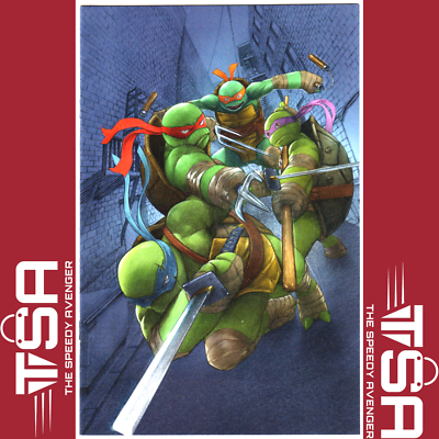TEENAGE MUTANT NINJA TURTLES #1 (Vol 6) Mitsuhiro Arita SDCC