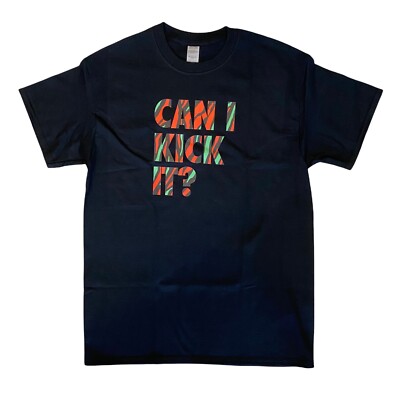 Actual Fact Can I Kick It Black Tee T-Shirt