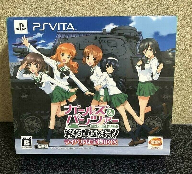 PS Vita Girls and Panzer Senshado Kiwamemasu S1 Limited Box