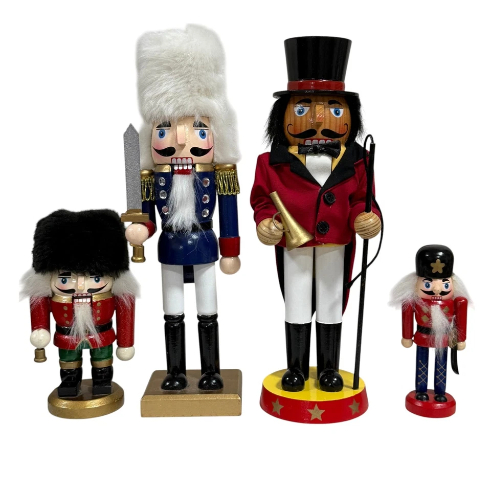 Nutcracker Lot – 11-Piece Collection, Tallest 15″ – Classic Christmas Soldiers & - Image 4 of 4