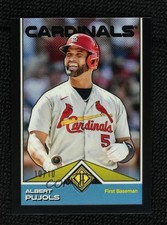2024 Topps Transcendent Collection Black Refractor 10/10 Albert Pujols #85 1ob0