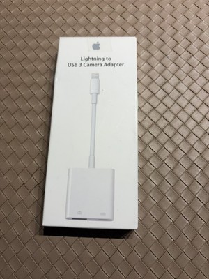Original Apple Lightning to USB 3 Camera Adapter