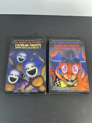 Five Nights at Freddys Fazbear Frights Books Graphic Novels Lot Vol. 2 & Vol. 3