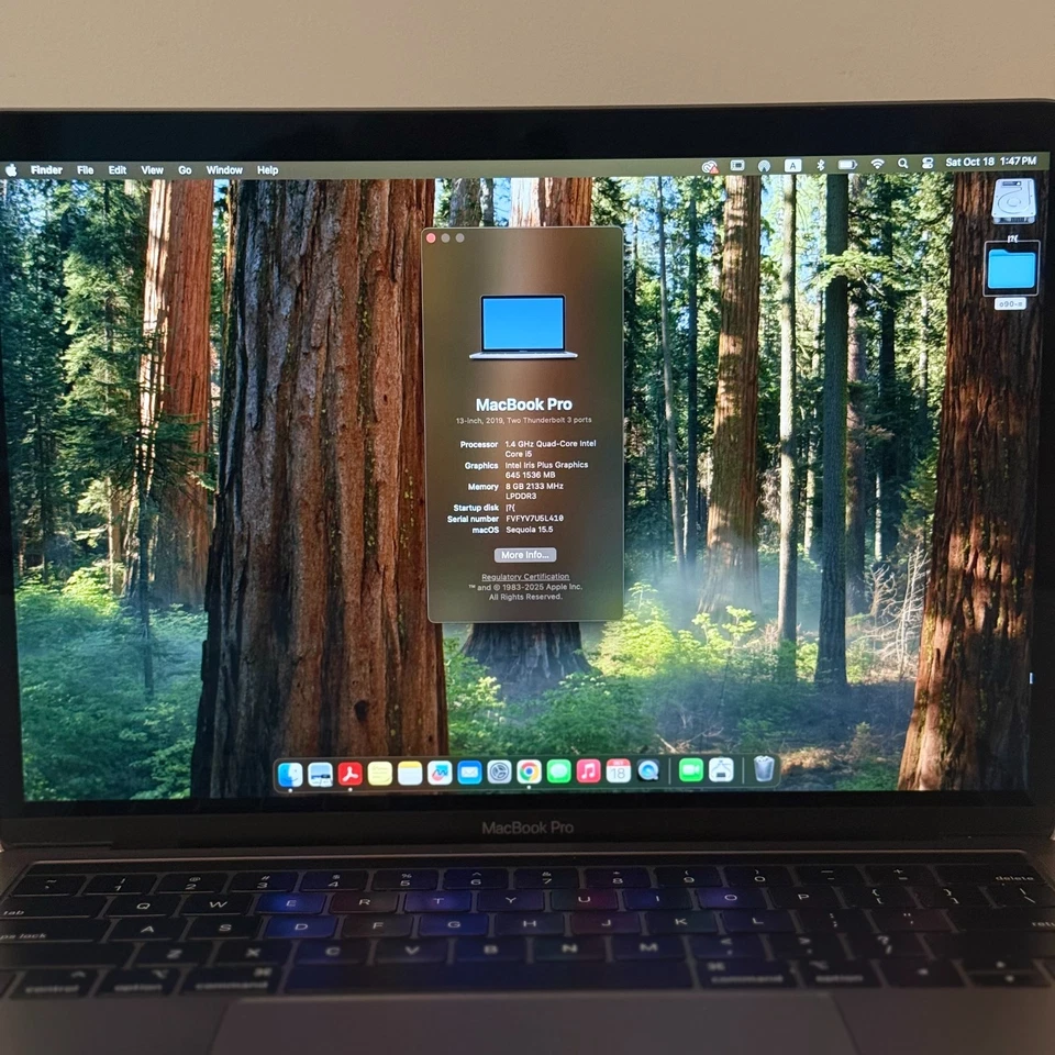 macbook pro 2019 13 inch touch bar - Image 4 of 4
