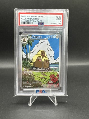 Alolan Dugtrio graded PSA 9 for sale on eBay