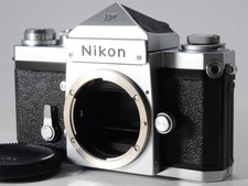Nikon F Eye Level Body Exc  35mm SLR Film Camera Vintage Professional Tested