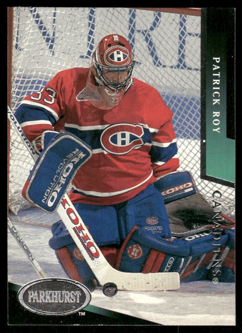 1993-94 Parkhurst Patrick Roy Montreal Canadiens #100