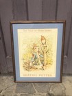Pair Vintage Beatrix Potter Framed Prints - Peter Rabbit and Benjamin Bunny — photo 2