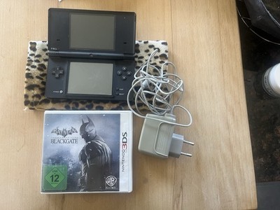 Nintendo DSi Schwarz + Batman Blackgate Orginal