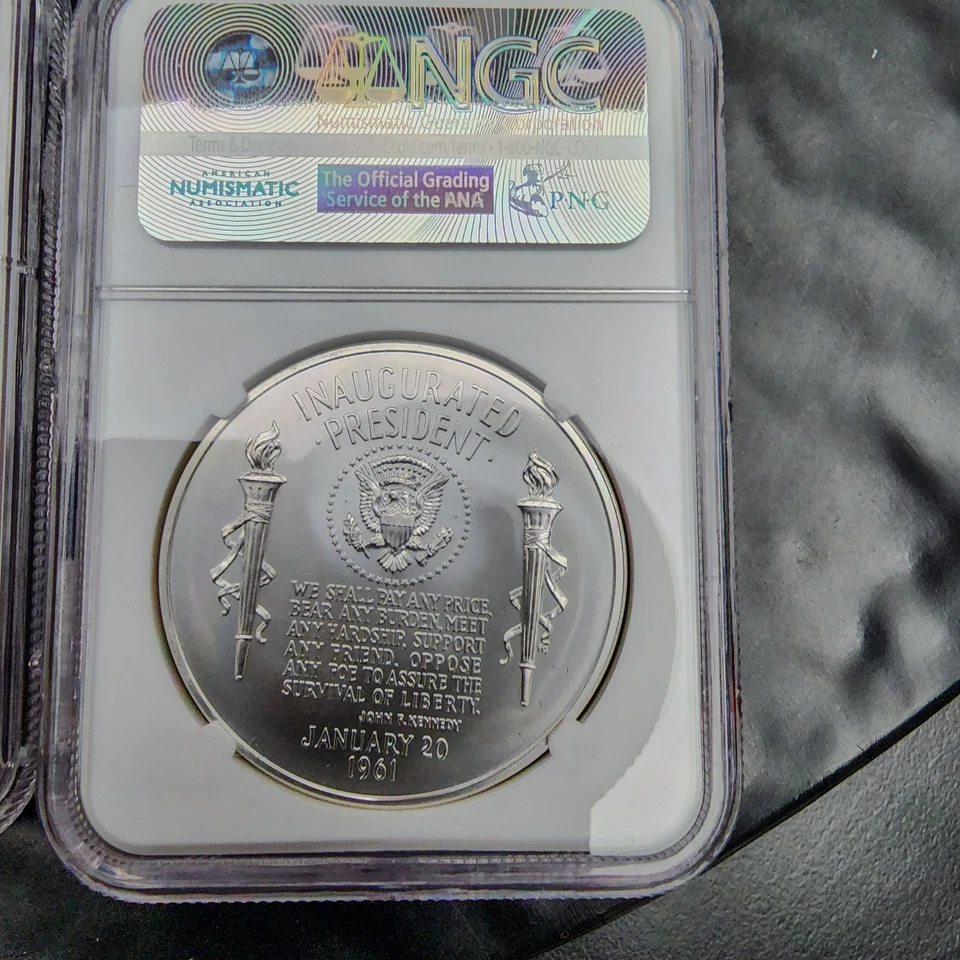 2015 P REV. PROOF Presidential  John F. Kennedy COIN & CHRONICLES set NGC PF69 - Image 4 of 4