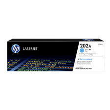 New Open Box HP 202A Cyan Original LaserJet Toner Cartridge, CF501A