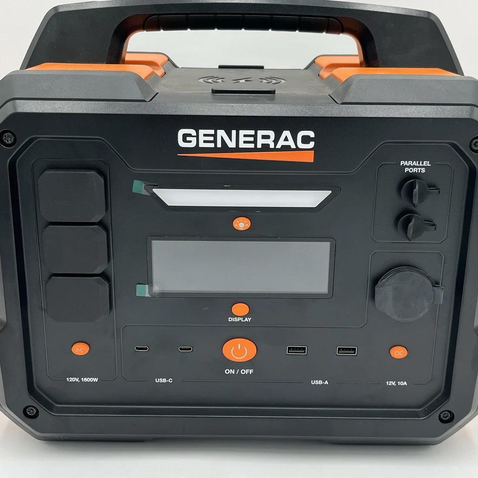 NEW!! Generac 1600W Output/3200W Surge 1086Wh Portable Power Station - G0080250 - Image 2 of 4