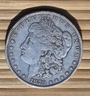 1879  Morgan Silver Dollar with Original Patina -  90%  Silver