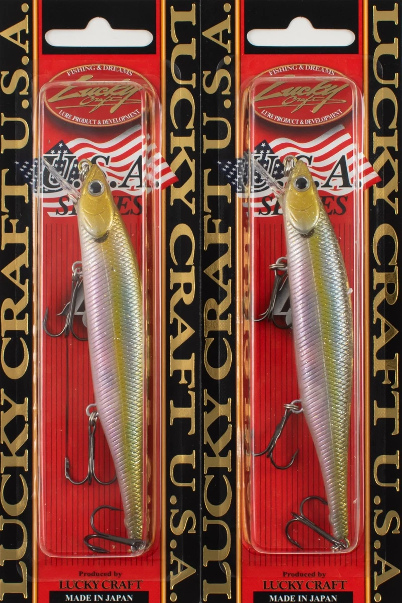 Jerkbait Snodato Lucky Craft LL Pointer 130 S, Affondante, Per Acqua Salata, 5 Pollici - Made In Japan
