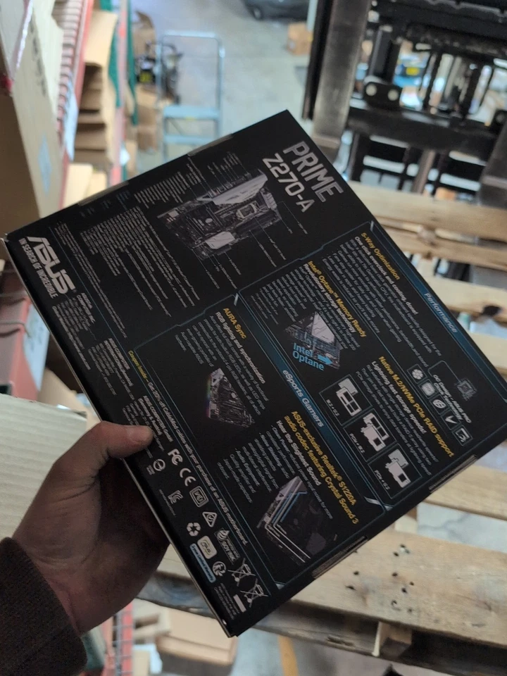 ASUS Prime Z270-A Motherboard LGA 1151 H4 Intel Z270 ATX HDMI DDR4 NEW - Image 2 of 2