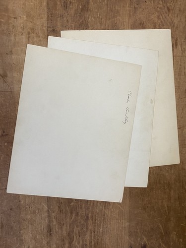 3 Original Antique/Vtg Underwood Photos, Charles Lindbergh & Spirit of St.Louis - Afbeelding 6 van 6
