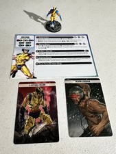 Marvel Crisis Protocol Wolverine Painted With Character Card