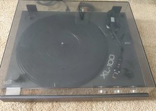 GEMINI XL-100 SEMI AUTOMATIC BELT-DRIVE TURNTABLE tested works