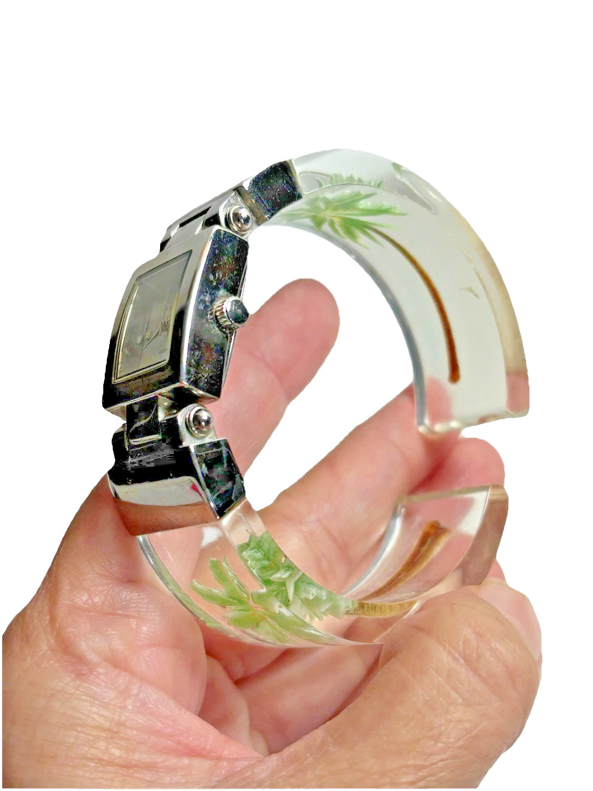 Vernier Women’s Rectangular Quartz Watch Botanica… - image 10