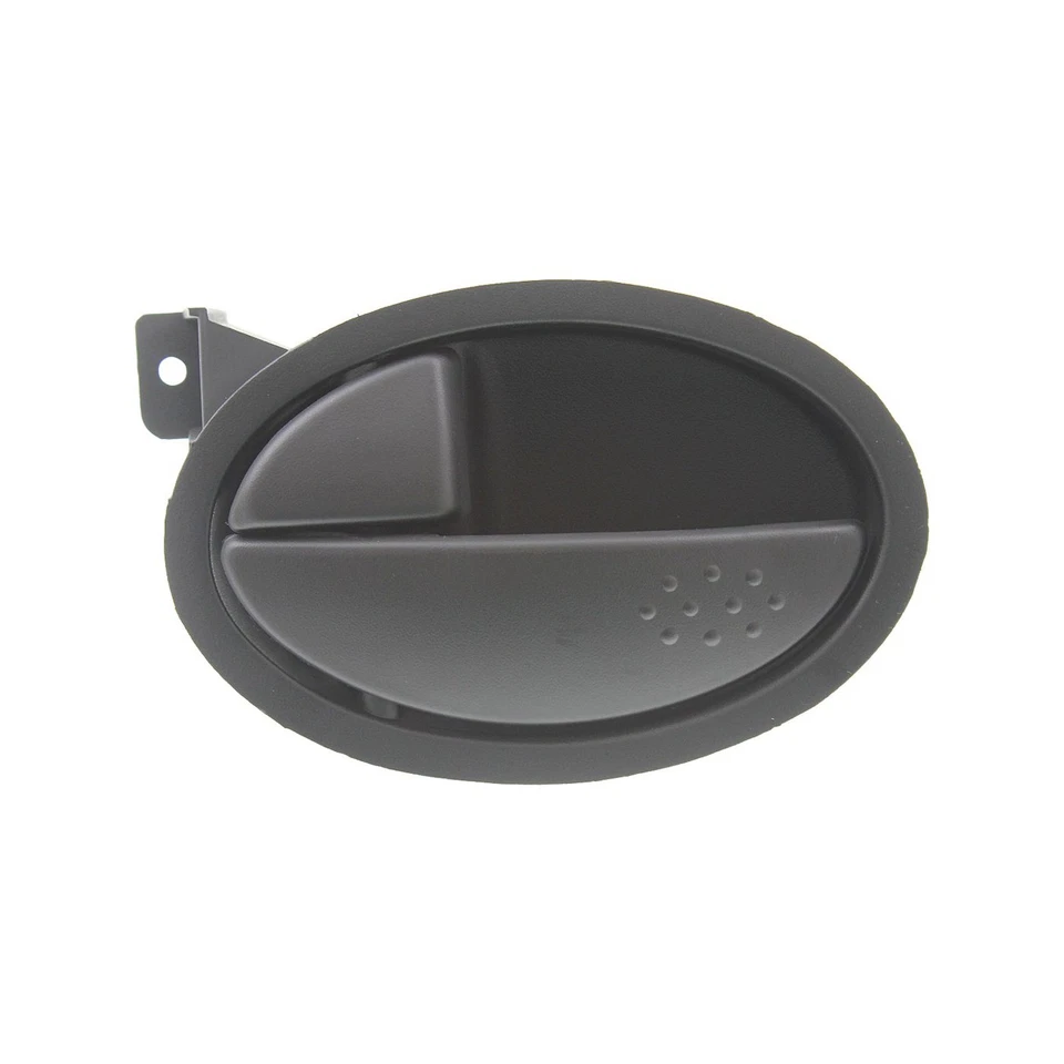 Interior Door Handle For 2003-2007 Saturn Ion Set of 2 Front Black Plastic - Image 2 of 4