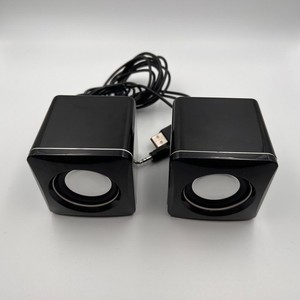 Hama Sonic Mobil 80 USB Lautsprecher PC Laptop Stereo Boxen schwarz
