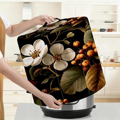 Kitchen Appliance Dust Cover for 3-6-8 Quart Pot,Decorative Appliance Cloth C...
