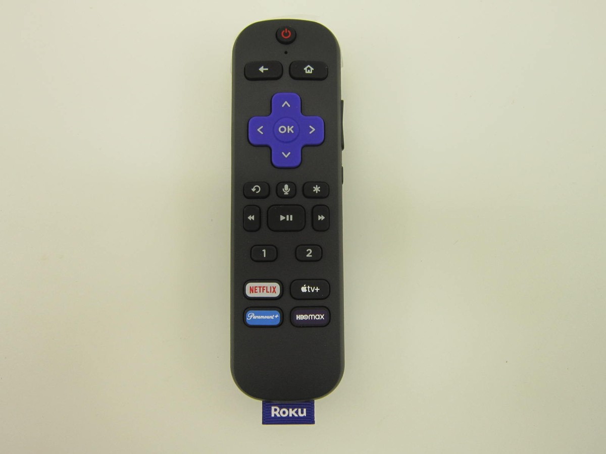 43R4A5R ROKU TV Voice Remote W/ Headphone Jack 3026000017 (RC-EL3)  Pre-Owned