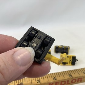 Vintage Lot 1980s Construction Galoob Micro Machines 6 Vehicles Read **