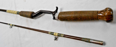 Zebco  John Powell  Pro Staff rod Fiberglass Bait Casting PS-12
