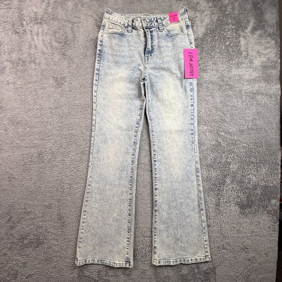 J For Justify Jeans Women 26x31 Bootcut Y2K Acid Wash Denim Cotton Blend NEW
