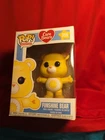 Funko Pop! Animation Care Bears Funshine Bear Figure #356 In Protector