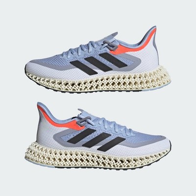 Adidas Men s 4D FWD Running Shoes - HP7654 Blue lawn / Core Black/ Silver Violet