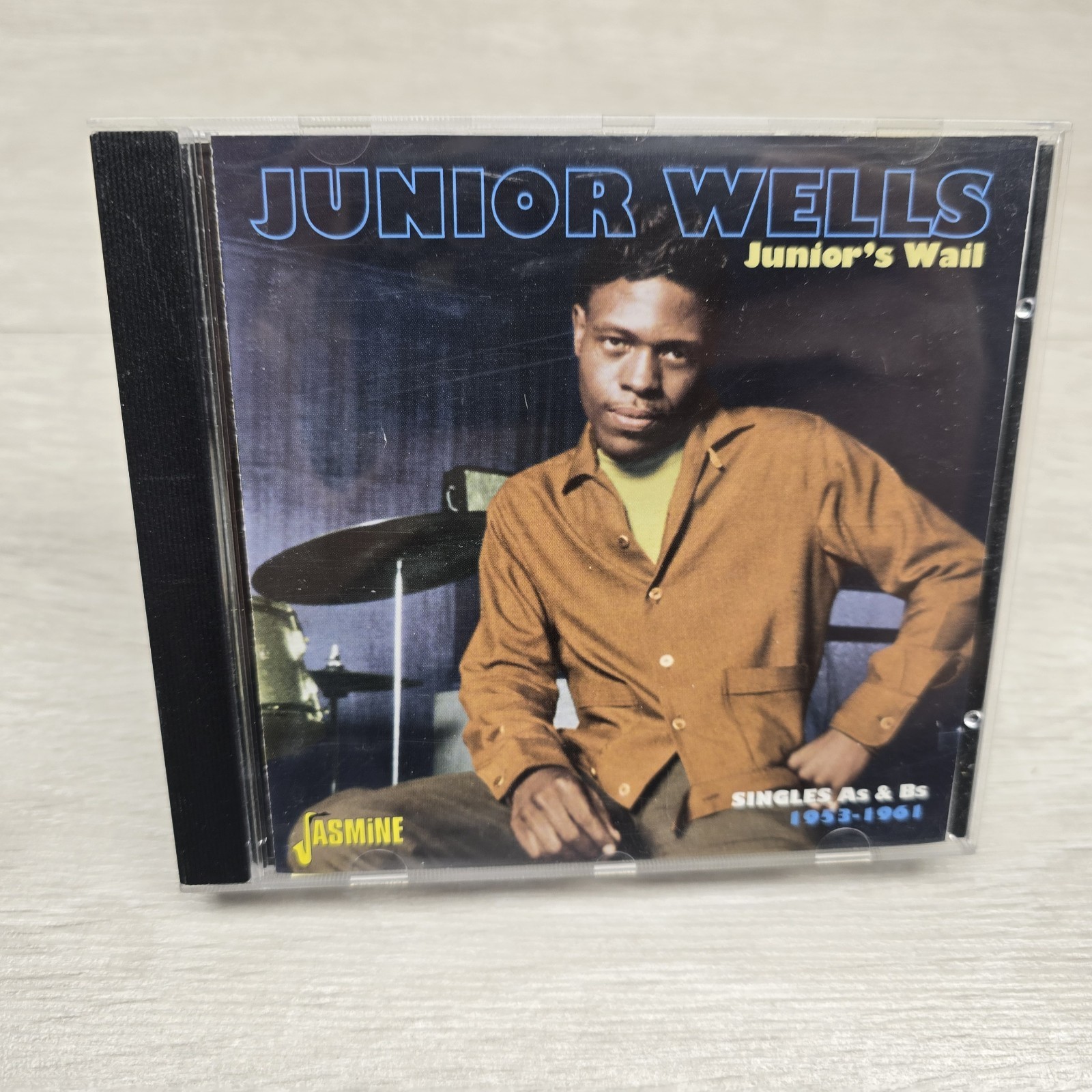 Junior's Wail Singles As & Bs 1953-1961 Junior Wells CD Jasmine 2014 Very Good