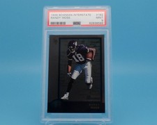 Randy MOSS 1998 Bowman Interstate Rookie PSA 9