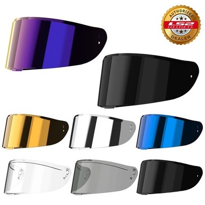 LS2 FF807 Dragon Motorrad Helm Visier Antibeschlag Pinlock Ready Clear Smoke