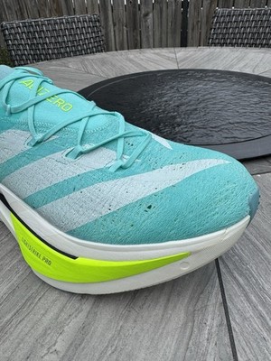 Adidas Adizero Prime X3 Strung Running Shoes Flash Aqua Men\'s Sz 15 JR2598 adidas adizero Prime X3 Strung - Flash Aqua/Zero Met./Lucid  main image 3