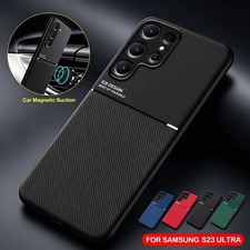 For Samsung Galaxy A54 A52 A51 A14 5G A72 A53 Magnetic Shockproof Rubber Case US