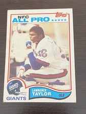 1982 Topps Lawrence Taylor #434 (RC)