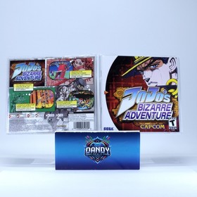 JoJo's Bizarre Adventure CIB W/ Manual - Tested - Sega Dreamcast