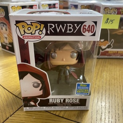 Funko Pop Ruby Rose #640 RWBY 2019 Summer Convention Limited Edition