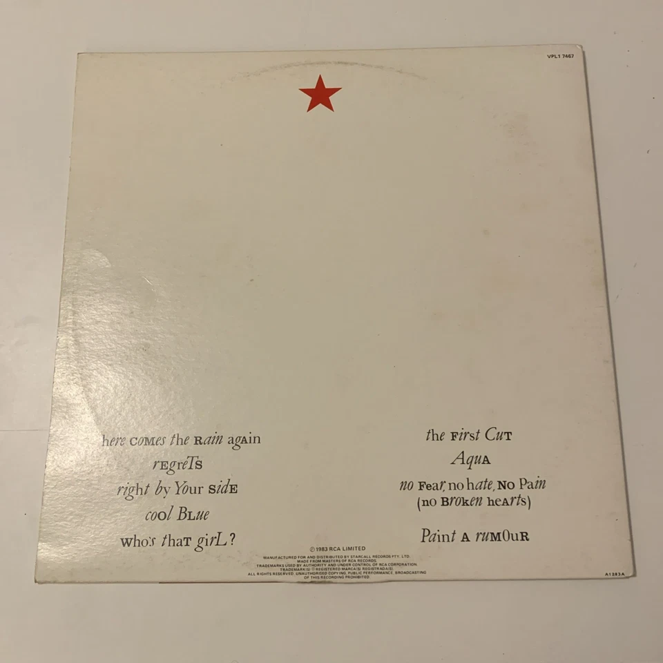 Eurythmics - Touch - vintage gatefold vinyl record lp - Image 3 of 4