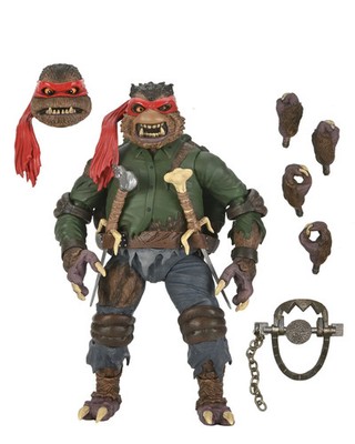 NECA Universal Monsters x TMNT Actionfigur Ultimate Raphael as The Wolfman 18cm