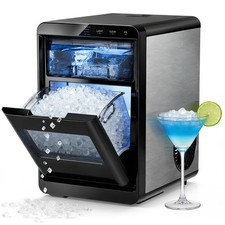 Antarctic Star Nugget Ice Maker Countertop - 44LB/Day,Self-Cleaning Portable Ice