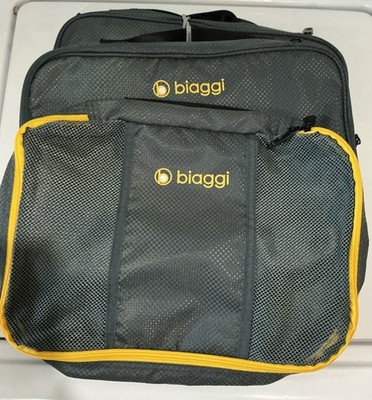 NEW Biaggi Zipsak LOT X 3 Large Packing Zip Cubes Gray One Size